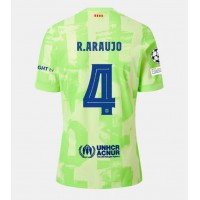 Barcelona Ronald Araujo #4 Tretí futbalový dres 2024-25 Krátky Rukáv